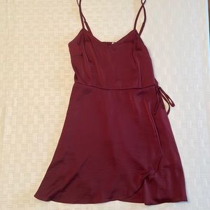 Maroon Dress